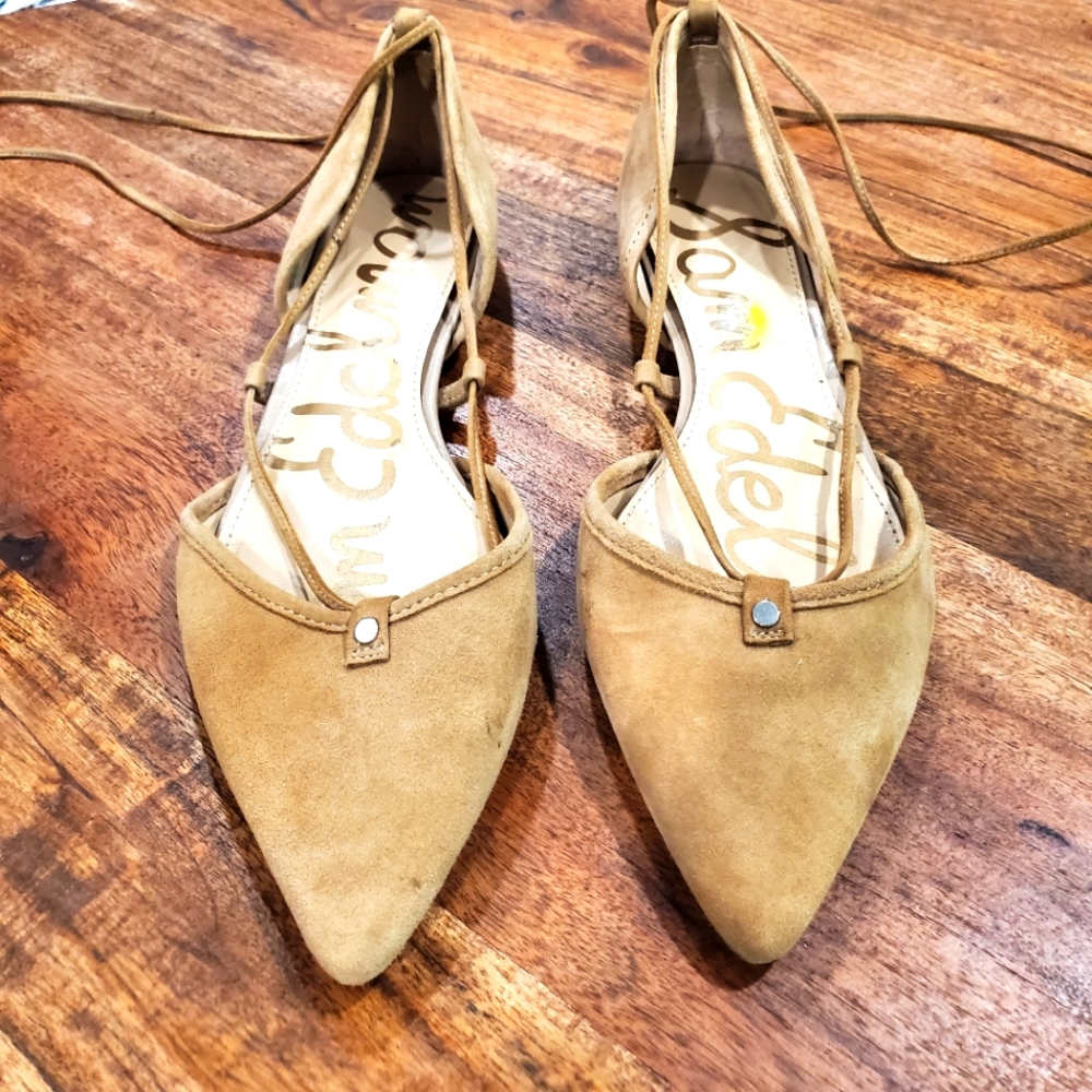 Sam Edelman sz8 suede flats